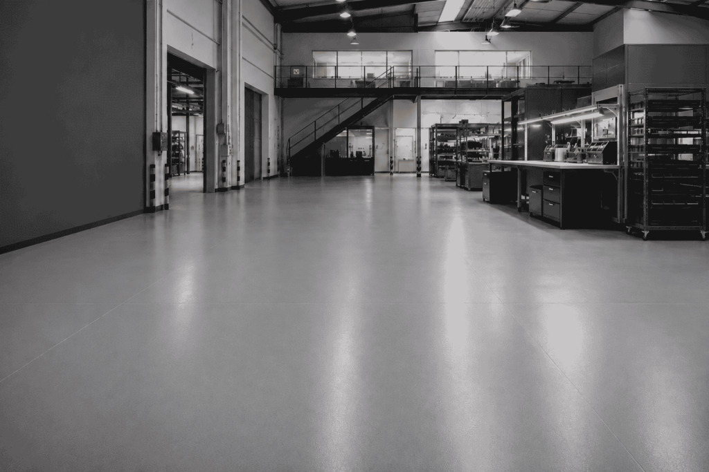 piso conductivo para naves industriales y laboratorios